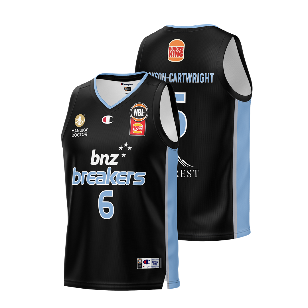 BNZ Breakers NBL25 Heritage Jersey - Jackson-Cartwright