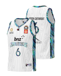 BNZ Breakers NBL25 Indigenous Jersey - Jackson-Cartwright