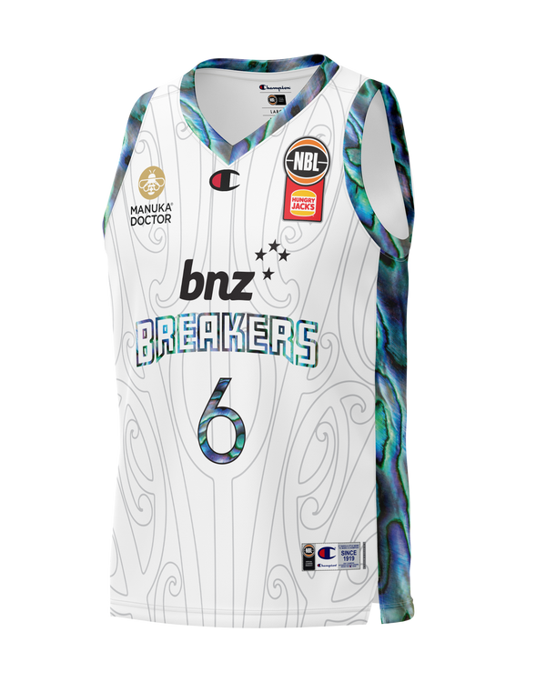 BNZ Breakers NBL25 Indigenous Jersey - Jackson-Cartwright