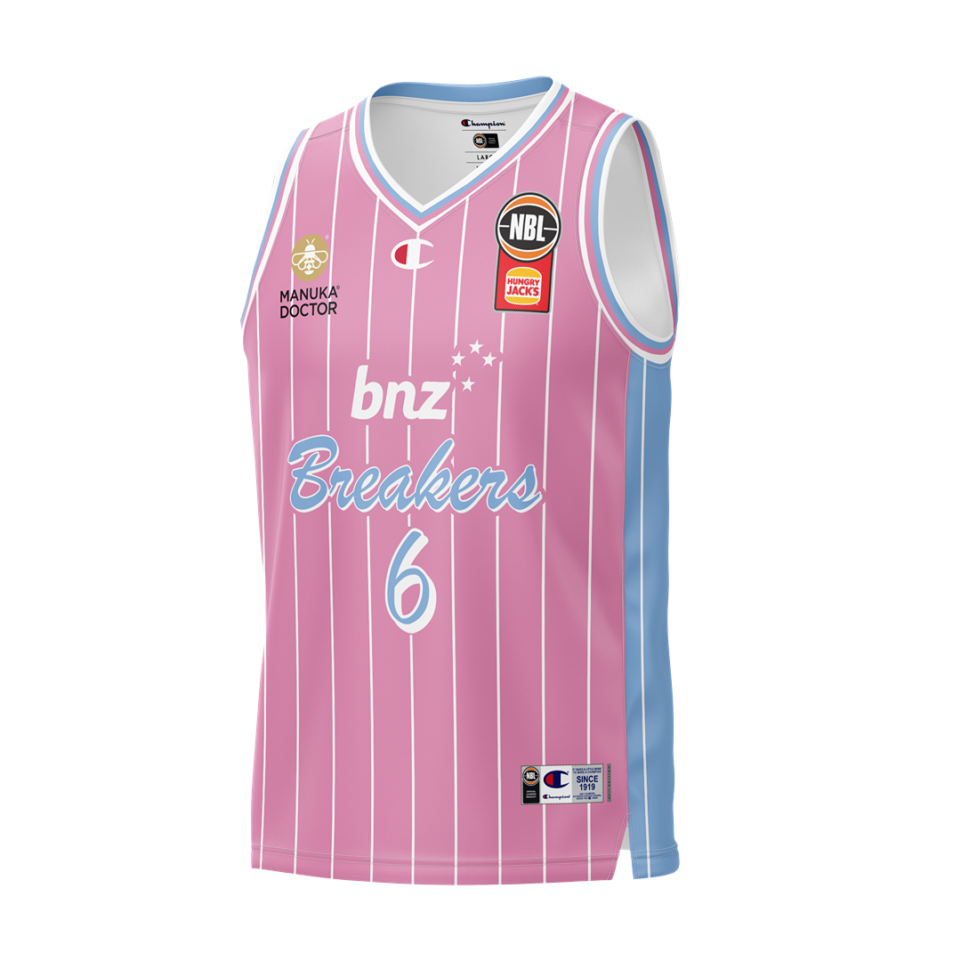 NZ Breakers NBL25 Hoops Fest Jersey - Jackson-Cartwright