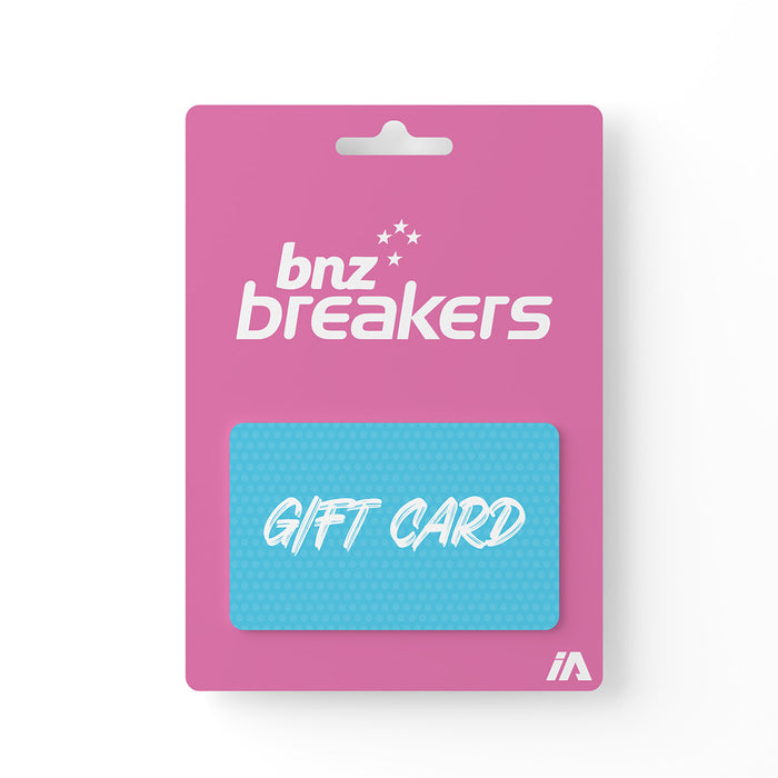 NZ Breakers Official Merchandise Store Gift Card