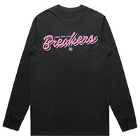 NZ Breakers NBL25 Script LS Tee