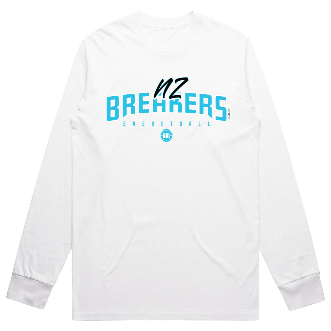 NZ Breakers NBL25 Staple LS Tee